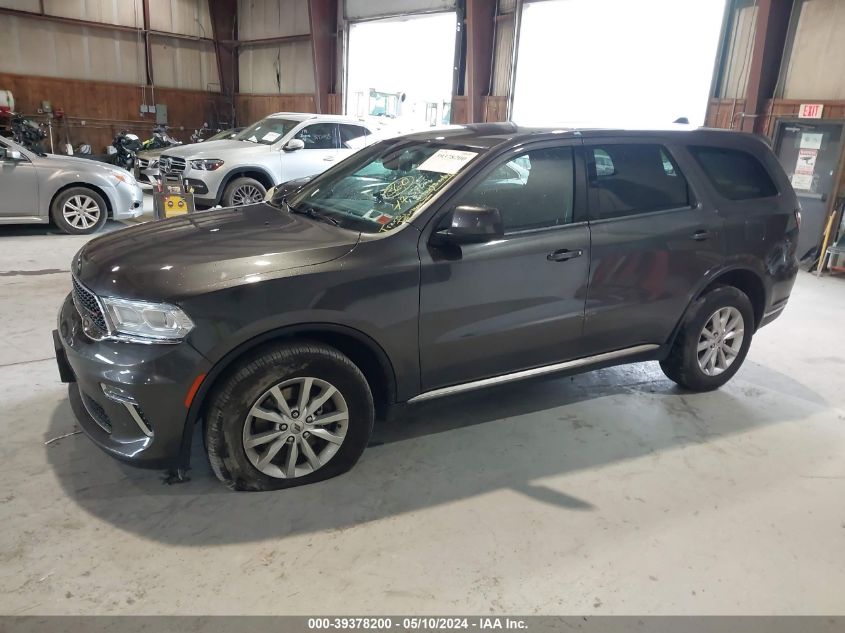 2021 Dodge Durango Sxt Awd VIN: 1C4RDJAG0MC579007 Lot: 39378200