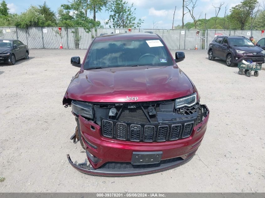 2019 Jeep Grand Cherokee Limited X 4X4 VIN: 1C4RJFBG8KC628052 Lot: 39378201