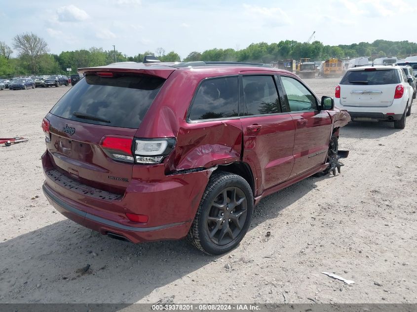 2019 Jeep Grand Cherokee Limited X 4X4 VIN: 1C4RJFBG8KC628052 Lot: 39378201