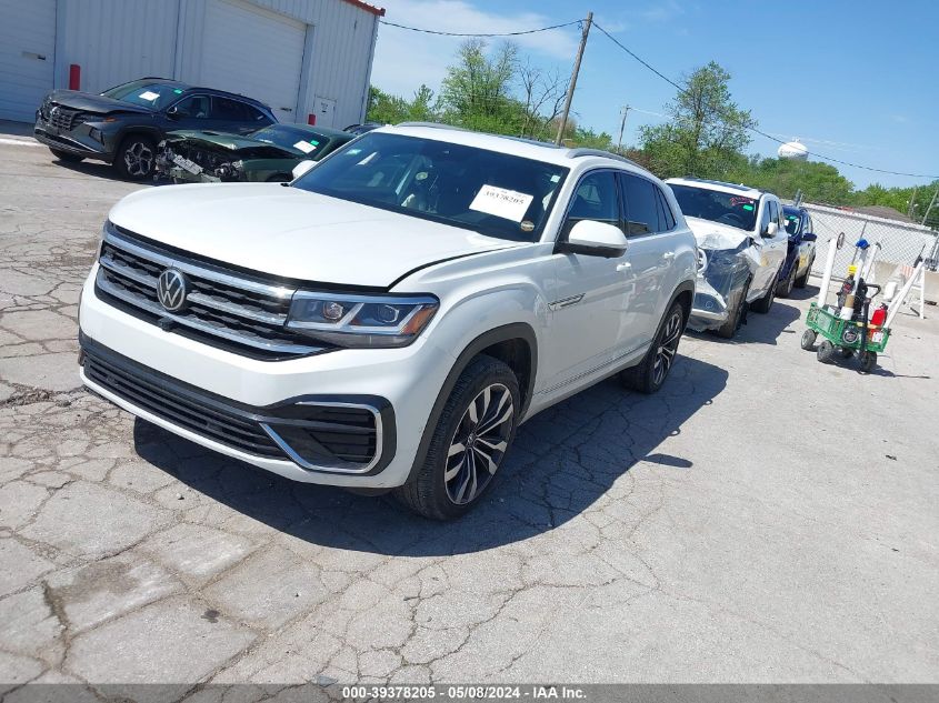 2022 Volkswagen Atlas Cross Sport 3.6L V6 Sel Premium R-Line VIN: 1V2FE2CA3NC207174 Lot: 39378205