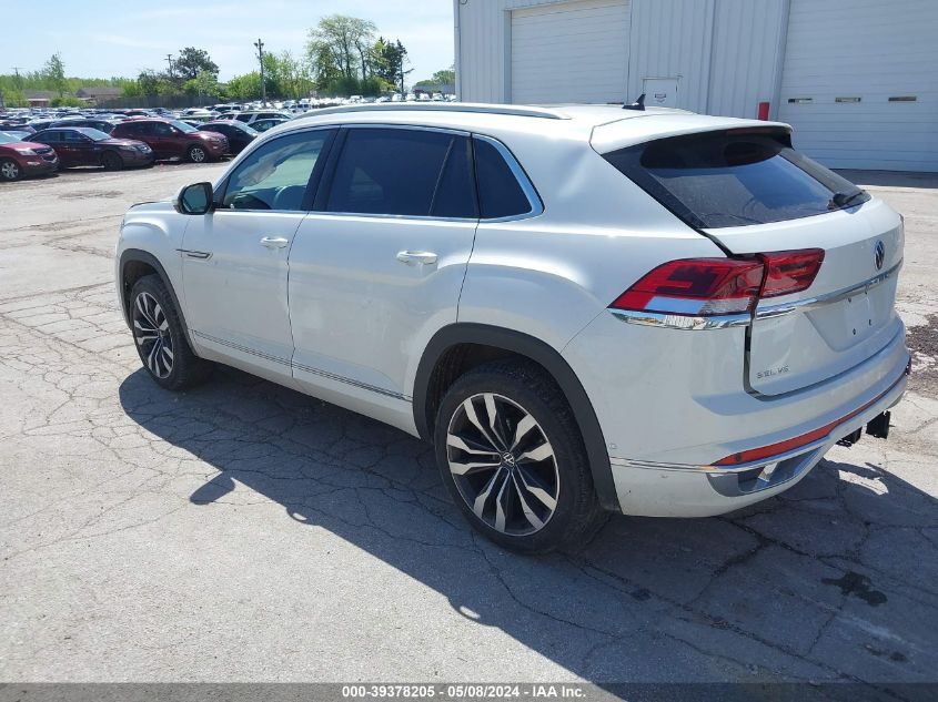 2022 Volkswagen Atlas Cross Sport 3.6L V6 Sel Premium R-Line VIN: 1V2FE2CA3NC207174 Lot: 39378205