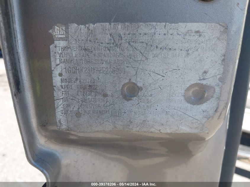 2002 Chevrolet Silverado 2500Hd Ls VIN: 1GCHK23U72F236930 Lot: 39378206