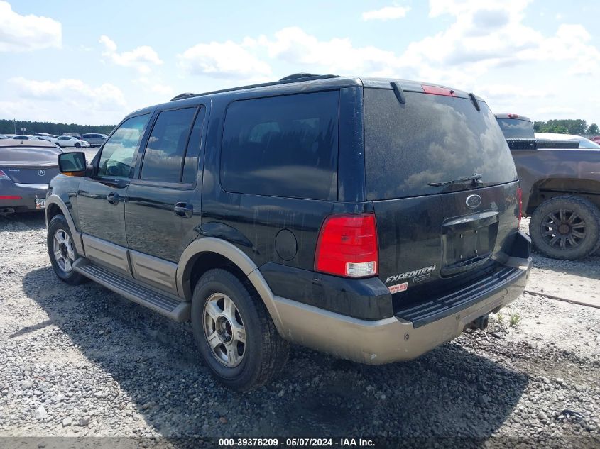 2003 Ford Expedition Eddie Bauer VIN: 1FMEU17W03LC58575 Lot: 39378209