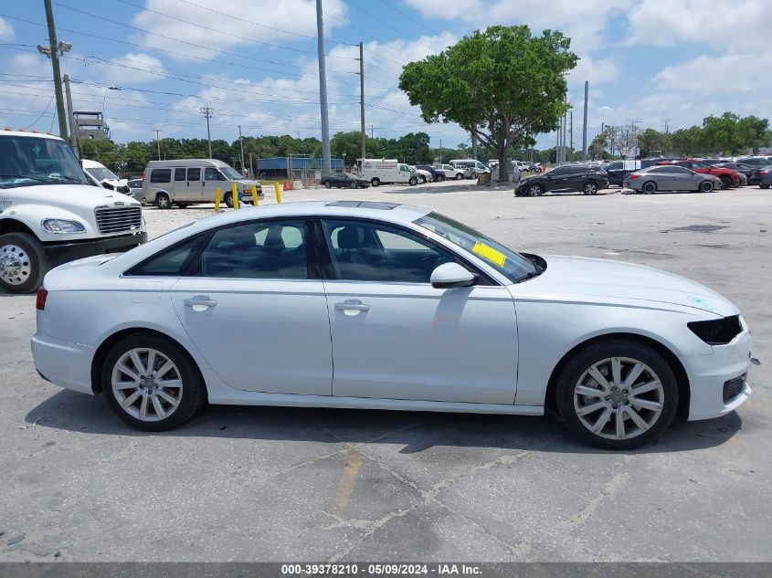 2016 Audi A6 2.0T Premium Plus VIN: WAUGFAFC0GN102803 Lot: 39378210