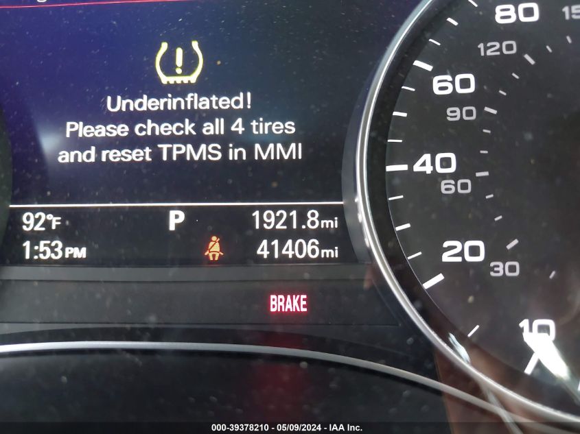 2016 Audi A6 2.0T Premium Plus VIN: WAUGFAFC0GN102803 Lot: 39378210