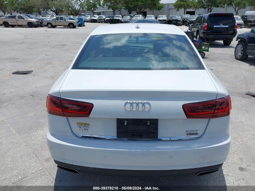 2016 Audi A6 2.0T Premium Plus VIN: WAUGFAFC0GN102803 Lot: 39378210