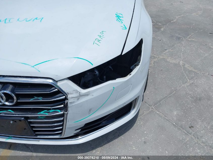 2016 Audi A6 2.0T Premium Plus VIN: WAUGFAFC0GN102803 Lot: 39378210