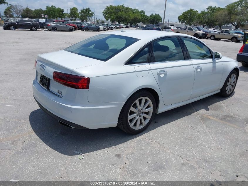 2016 Audi A6 2.0T Premium Plus VIN: WAUGFAFC0GN102803 Lot: 39378210