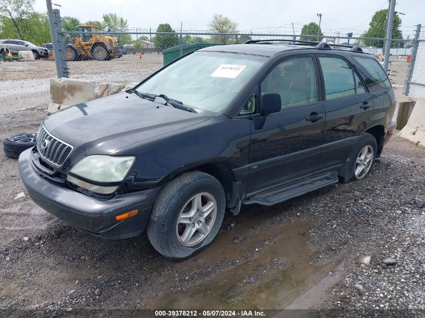 2002 Lexus Rx 300 VIN: JTJHF10U820257448 Lot: 39378212