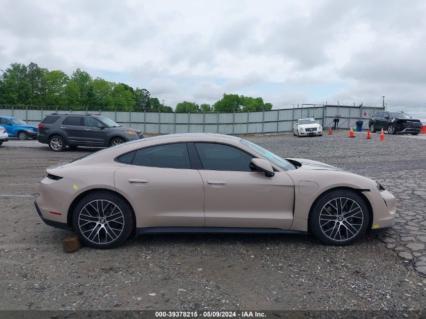 2022 Porsche Taycan VIN: WP0AA2Y14NSA15710 Lot: 39378215