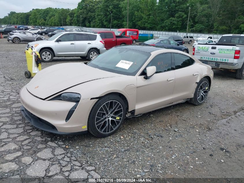 2022 Porsche Taycan VIN: WP0AA2Y14NSA15710 Lot: 39378215