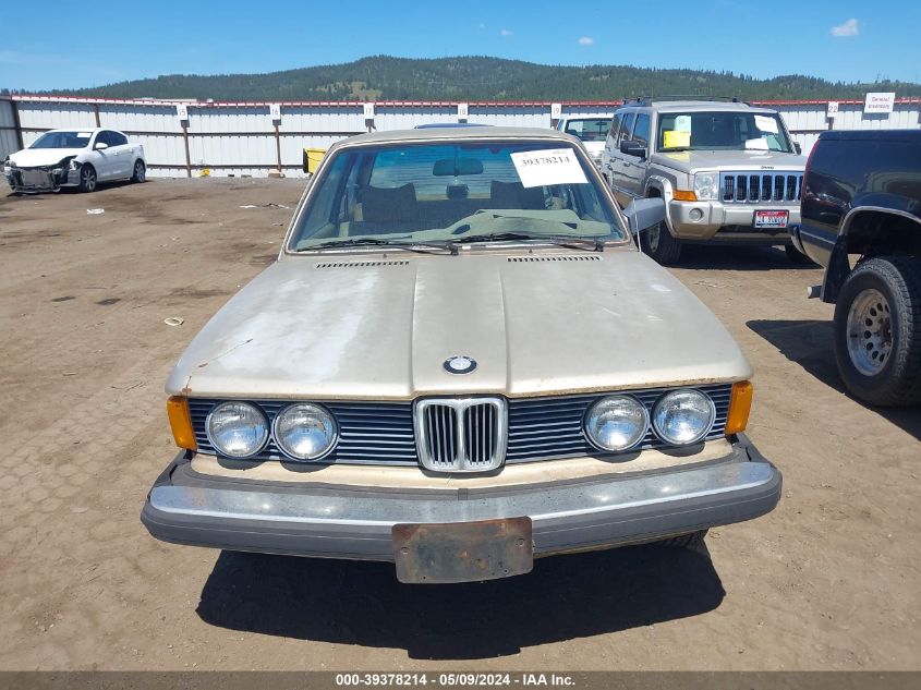 1980 BMW 320 VIN: 7151478 Lot: 39378214