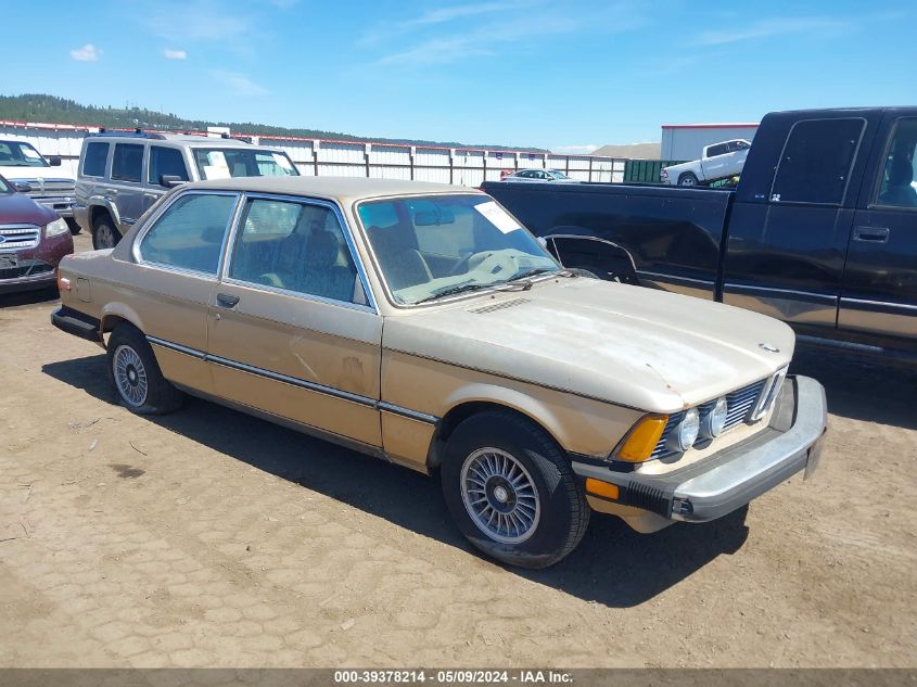 1980 BMW 320 VIN: 7151478 Lot: 39378214