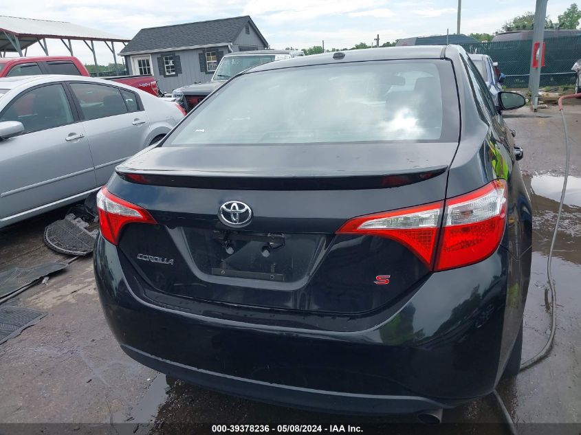 2014 Toyota Corolla S Premium VIN: 2T1BURHE5EC123419 Lot: 39378236