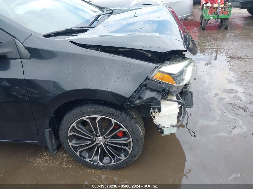 2014 Toyota Corolla S Premium VIN: 2T1BURHE5EC123419 Lot: 39378236