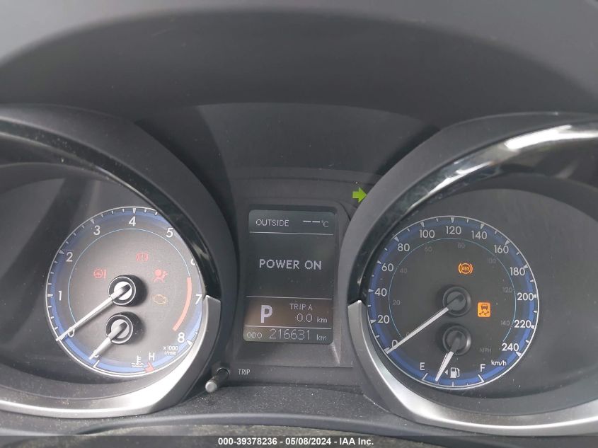 2014 Toyota Corolla S Premium VIN: 2T1BURHE5EC123419 Lot: 39378236