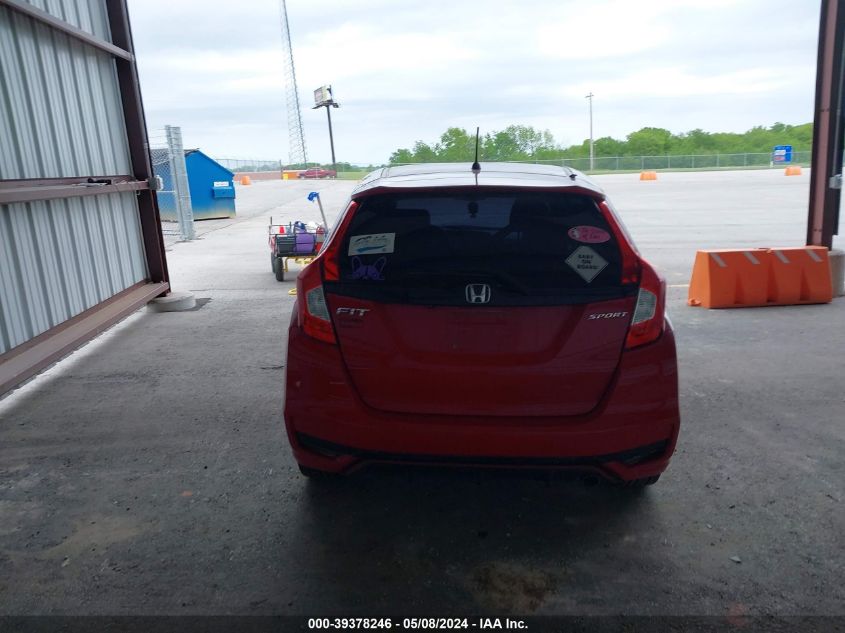 2018 Honda Fit Sport VIN: 3HGGK5H62JM702092 Lot: 39378246