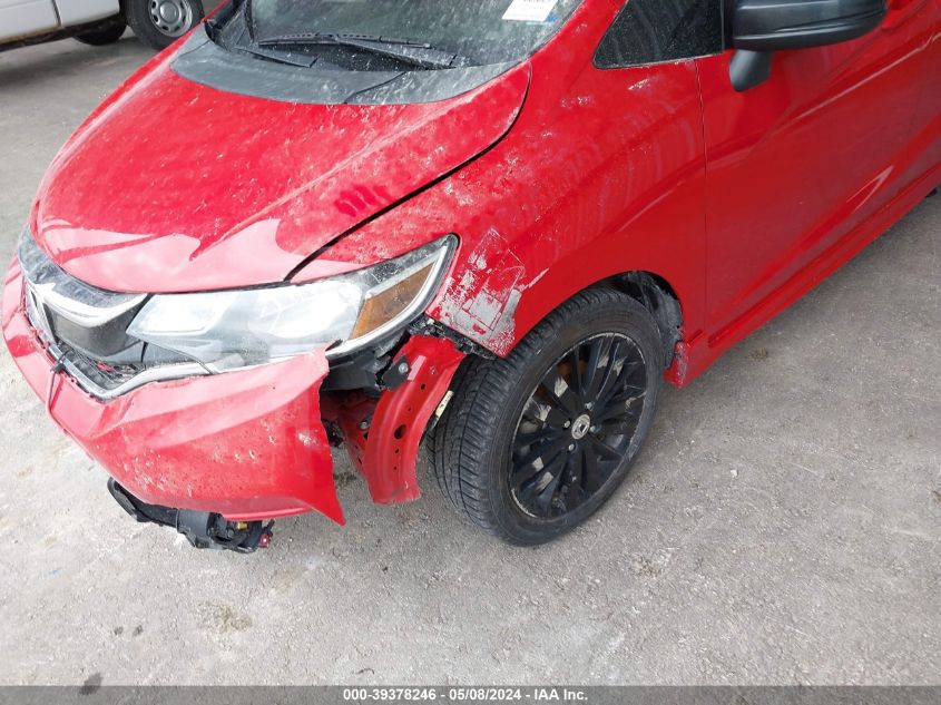 2018 Honda Fit Sport VIN: 3HGGK5H62JM702092 Lot: 39378246