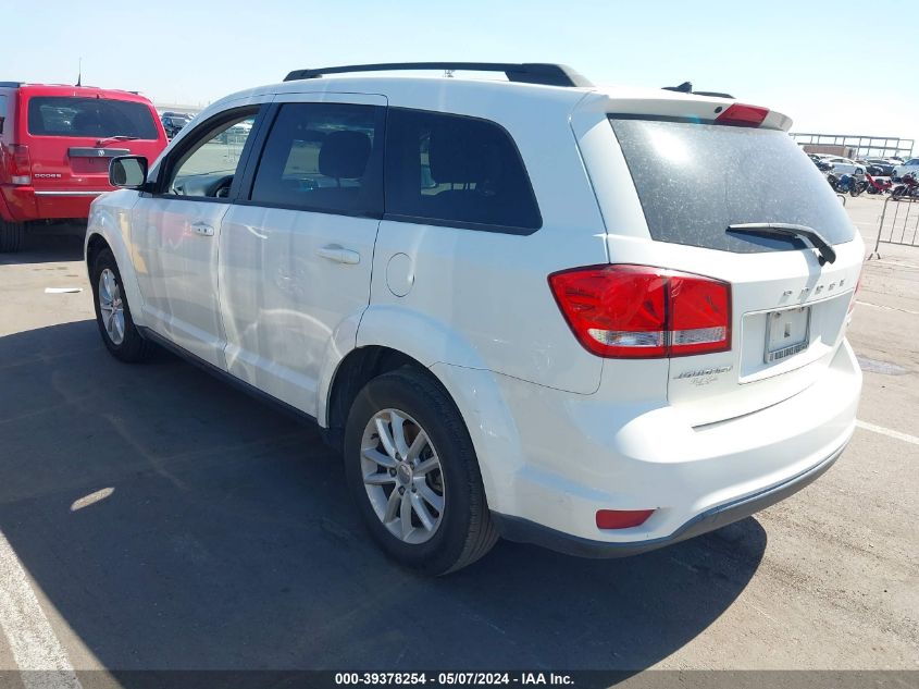 2015 Dodge Journey Sxt VIN: 3C4PDCBB0FT569008 Lot: 39378254