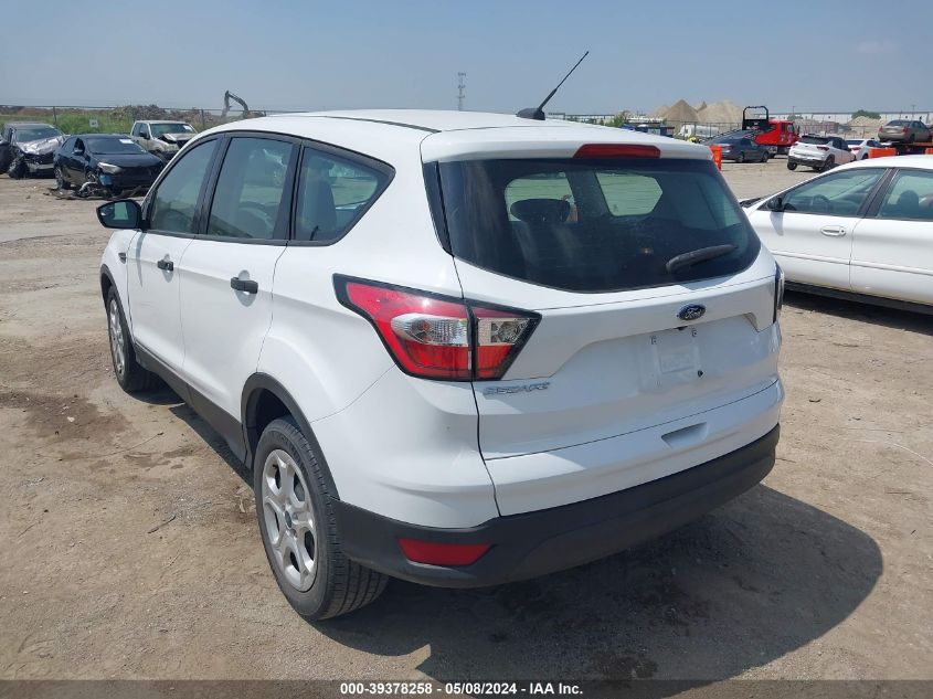 2018 Ford Escape S VIN: 1FMCU0F76JUB72321 Lot: 39378258