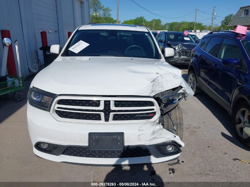 2018 Dodge Durango Gt Awd VIN: 1C4RDJDG0JC202040 Lot: 39378263