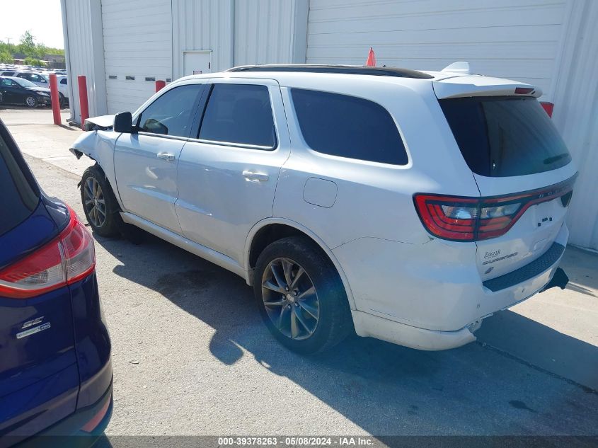 2018 Dodge Durango Gt Awd VIN: 1C4RDJDG0JC202040 Lot: 39378263