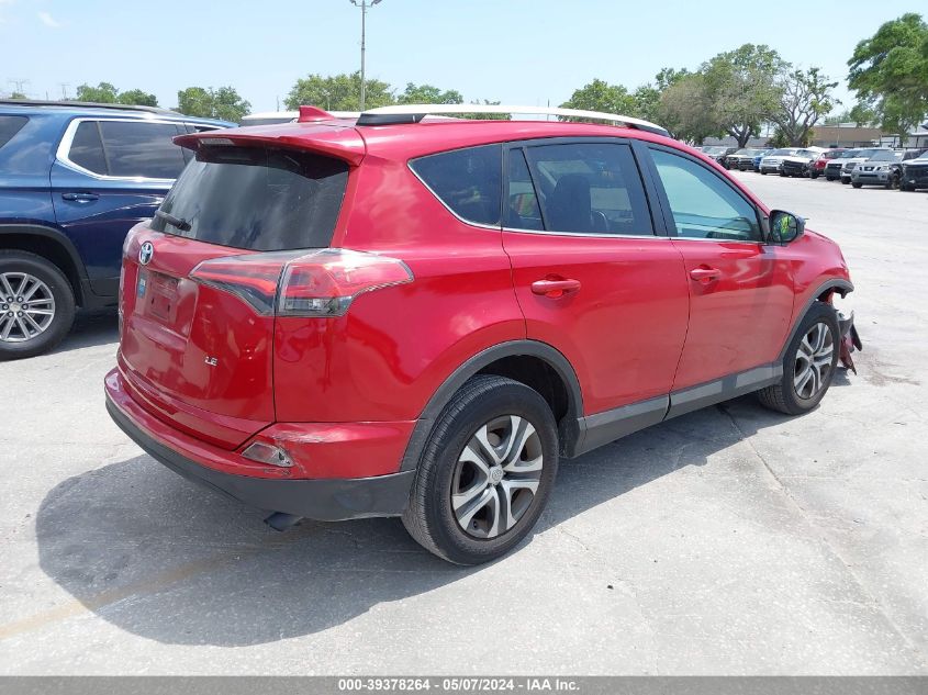 2016 Toyota Rav4 Le VIN: 2T3ZFREV6GW247303 Lot: 39378264