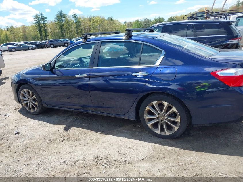 2014 Honda Accord Sport VIN: 1HGCR2F57EA294324 Lot: 39378272