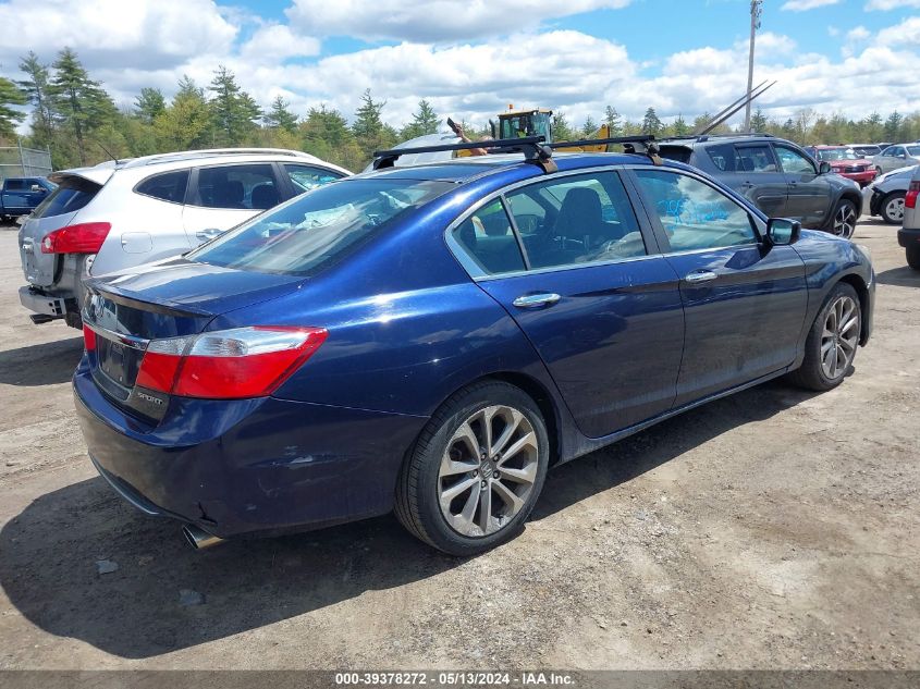 2014 Honda Accord Sport VIN: 1HGCR2F57EA294324 Lot: 39378272