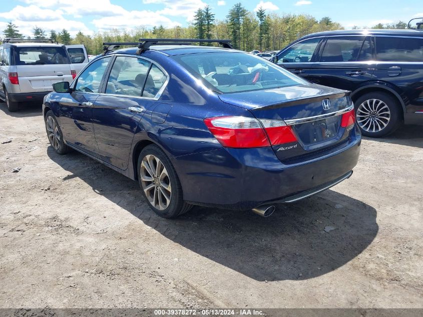 2014 Honda Accord Sport VIN: 1HGCR2F57EA294324 Lot: 39378272