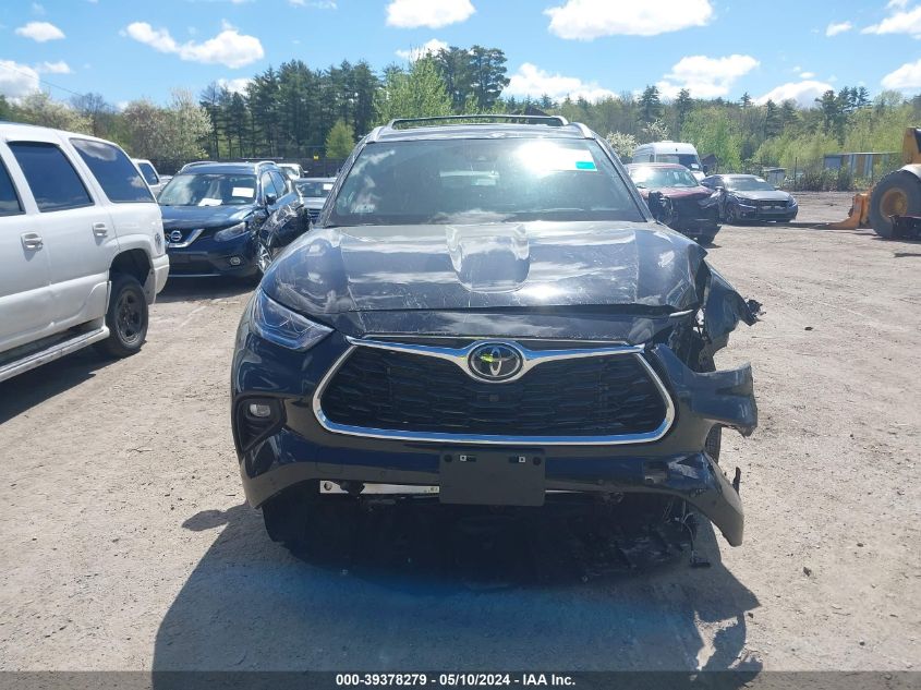 2023 Toyota Highlander Platinum VIN: 5TDKDRBH9PS519432 Lot: 39378279