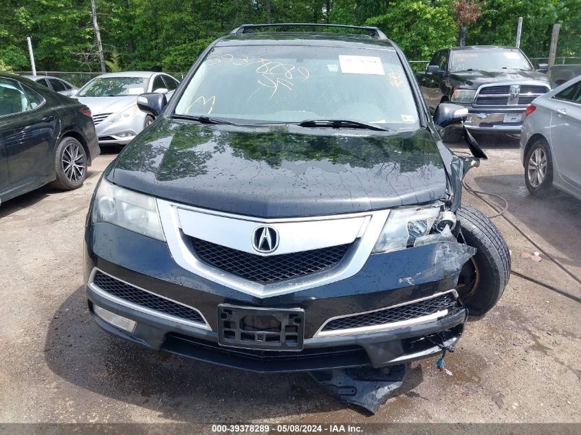 2013 Acura Mdx VIN: 2HNYD2H2XDH503006 Lot: 39378289