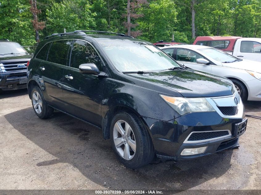 2013 Acura Mdx VIN: 2HNYD2H2XDH503006 Lot: 39378289