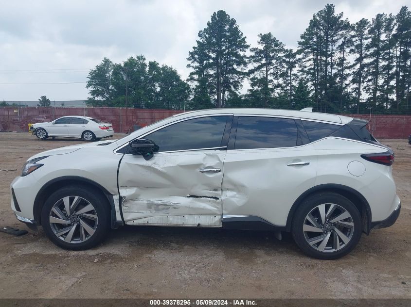 2021 Nissan Murano Sl Fwd VIN: 5N1AZ2CJ3MC103830 Lot: 39378295