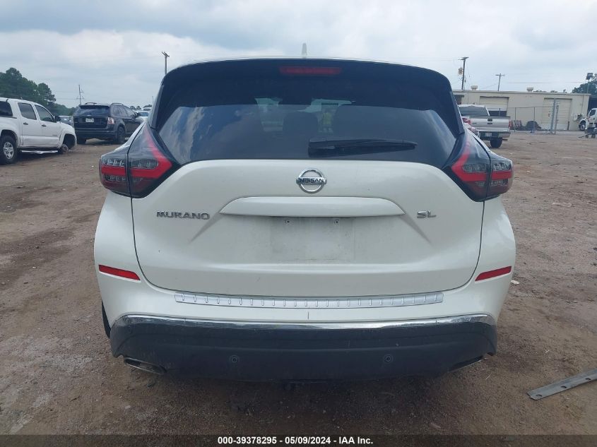 2021 Nissan Murano Sl Fwd VIN: 5N1AZ2CJ3MC103830 Lot: 39378295