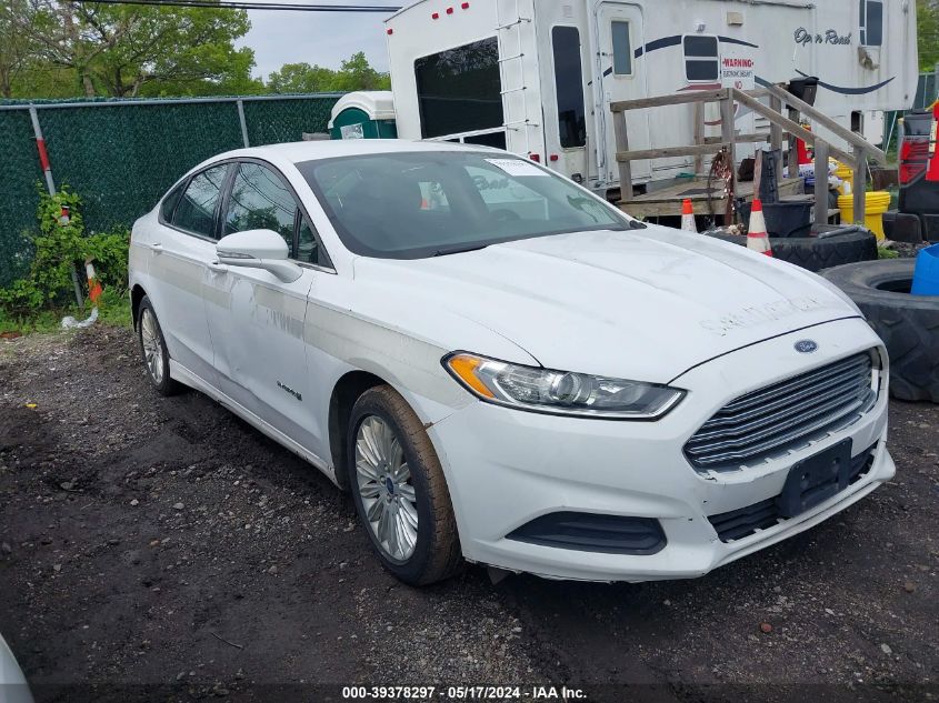 2013 Ford Fusion Se Hybrid VIN: 3FA6P0LU5DR298447 Lot: 39378297