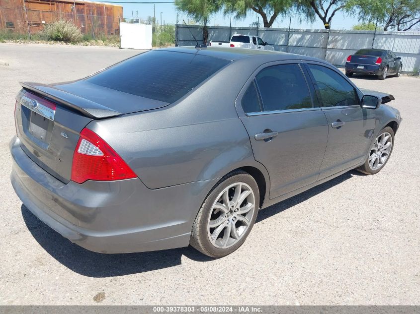 2012 Ford Fusion Sel VIN: 3FAHP0JA1CR131017 Lot: 39378303