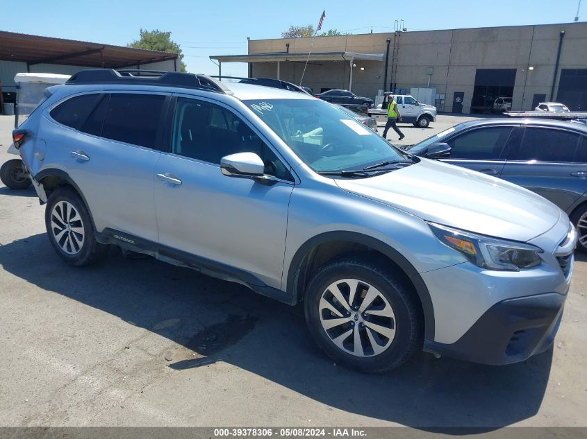 2022 Subaru Outback Premium VIN: 4S4BTACC9N3254769 Lot: 39378306