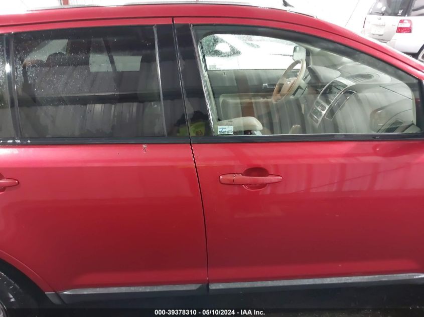 2010 Ford Edge Sel VIN: 2FMDK3JC5ABB63020 Lot: 39378310