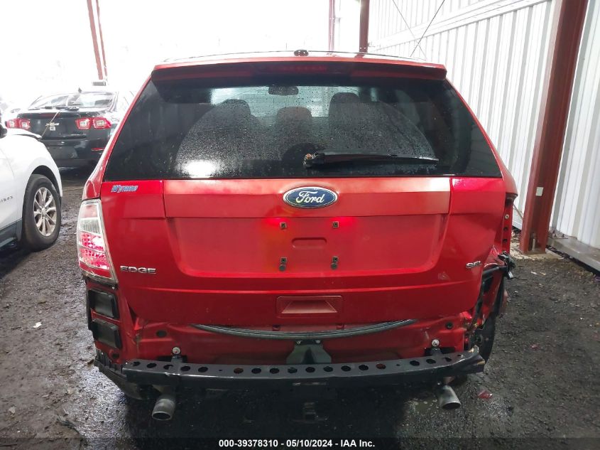 2010 Ford Edge Sel VIN: 2FMDK3JC5ABB63020 Lot: 39378310