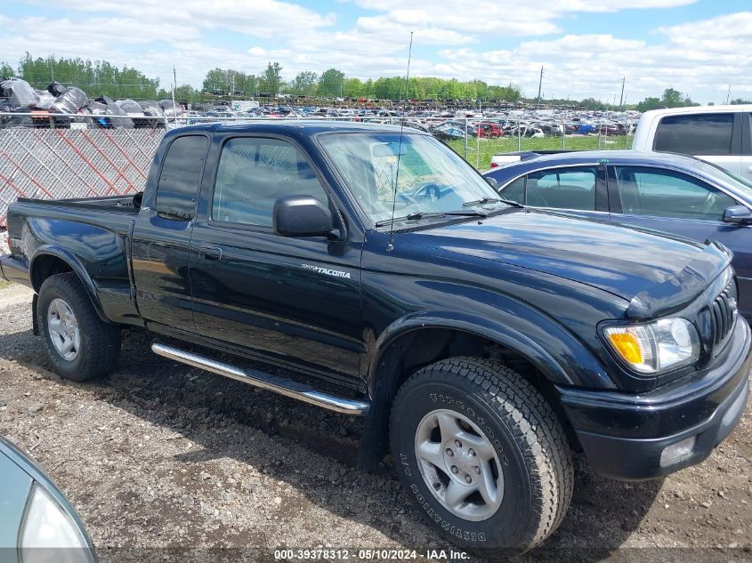 2003 Toyota Tacoma Base V6 VIN: 5TEWN72N53Z172722 Lot: 39378312