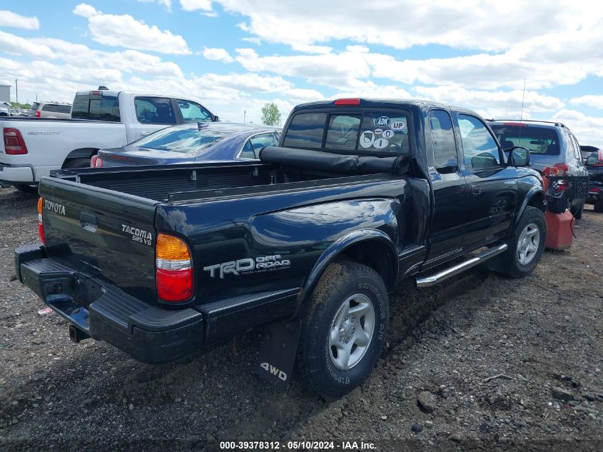 2003 Toyota Tacoma Base V6 VIN: 5TEWN72N53Z172722 Lot: 39378312