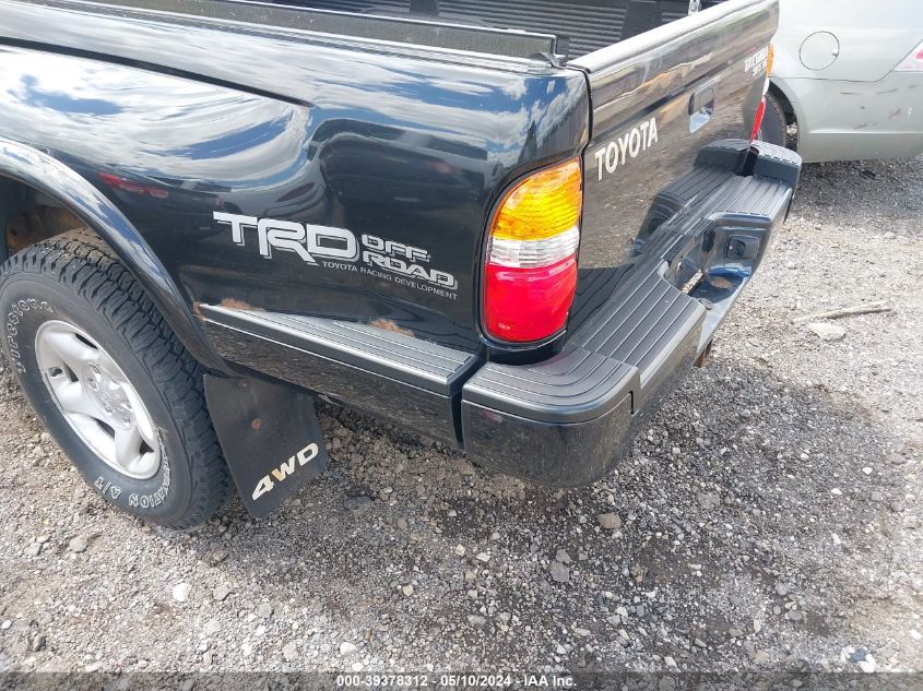 2003 Toyota Tacoma Base V6 VIN: 5TEWN72N53Z172722 Lot: 39378312