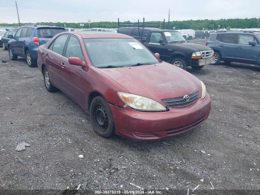 2004 Toyota Camry Le VIN: 4T1BE32K24U343509 Lot: 39378319