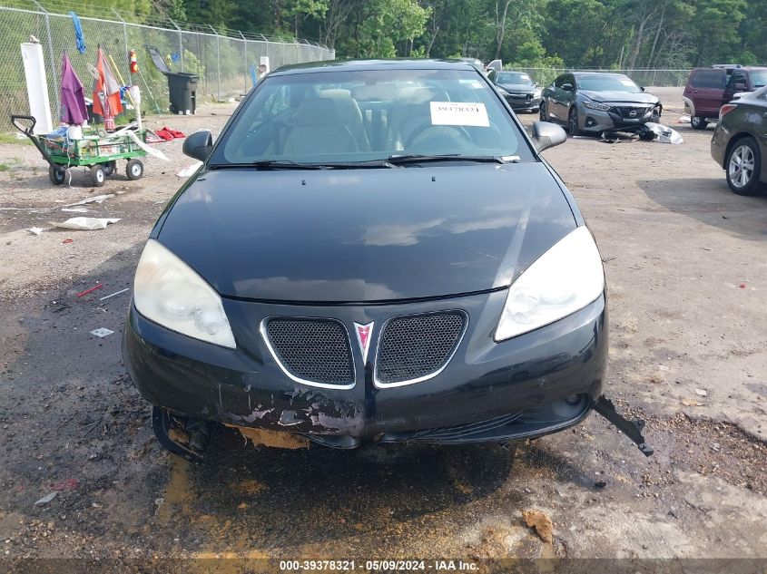 2007 Pontiac G6 Gt VIN: 1G2ZH361374109190 Lot: 39378321