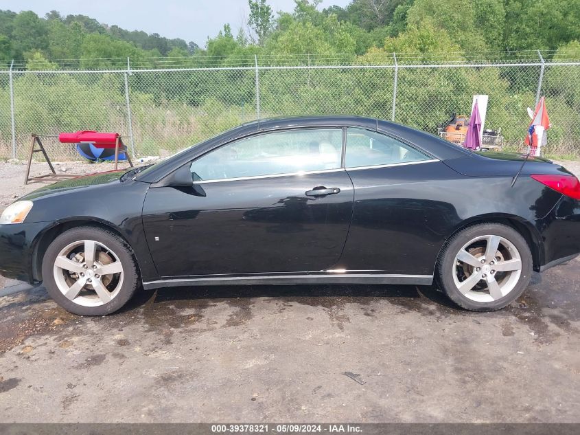 2007 Pontiac G6 Gt VIN: 1G2ZH361374109190 Lot: 39378321