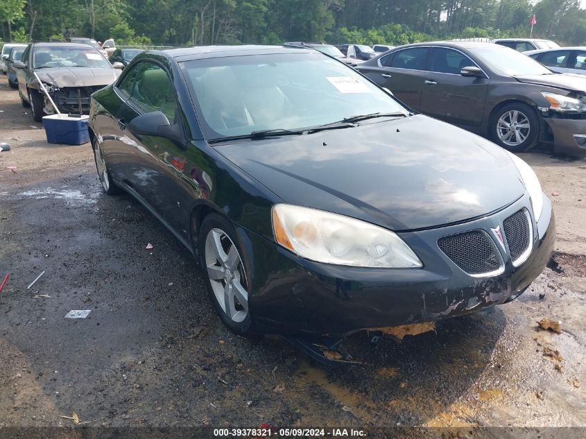 2007 Pontiac G6 Gt VIN: 1G2ZH361374109190 Lot: 39378321