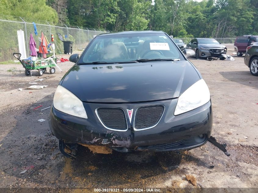 2007 Pontiac G6 Gt VIN: 1G2ZH361374109190 Lot: 39378321