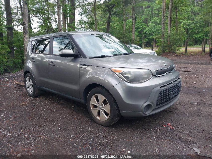 2015 Kia Soul VIN: KNDJN2A26F7205579 Lot: 39378325