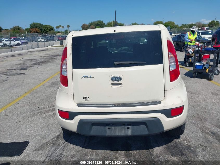 2012 Kia Soul VIN: KNDJT2A58C7444367 Lot: 39378326